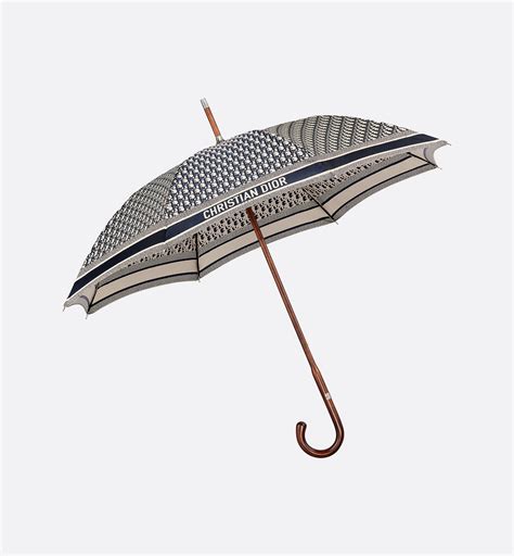 dior homme umbrella|Walk'n'Dior Umbrella Ecru and Navy Blue Dior Oblique Jacquard .